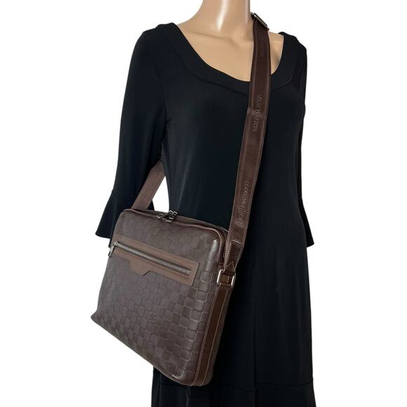 Louis Vuitton Damier Infini Calypso Messenger Bag - Picture 3 of 9